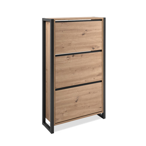 Calicosy - Schoenenkast met 3 kleppen L70 cm - DENVER - 25x70x125 cm