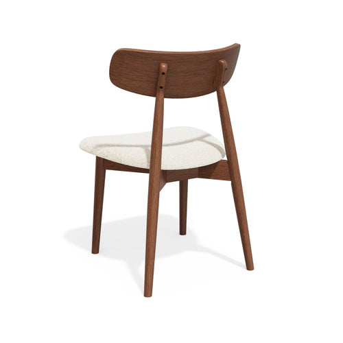 Premium Interiors - Set van 2 stoelen UGO - bouclette crème 50cm