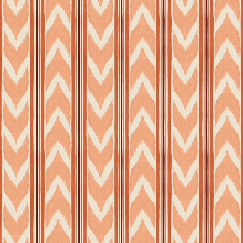 Catchii Behang Edgy Ikat perzik roze - vtwonen shop