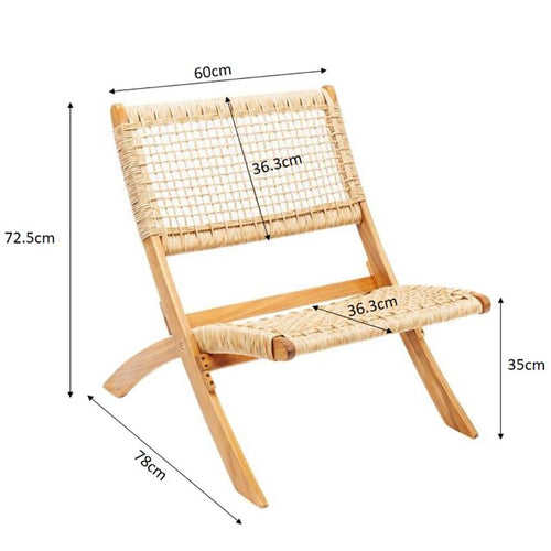 Kare Design Opvouwbare tuinstoel Copacabana - vtwonen shop