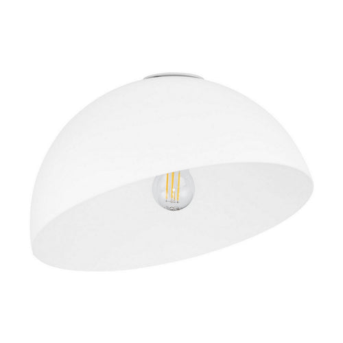 Nova Luce ONIA  Onia 30cm komvormige plafondlamp, halfverzonken, zandwit, E27, 1x12W