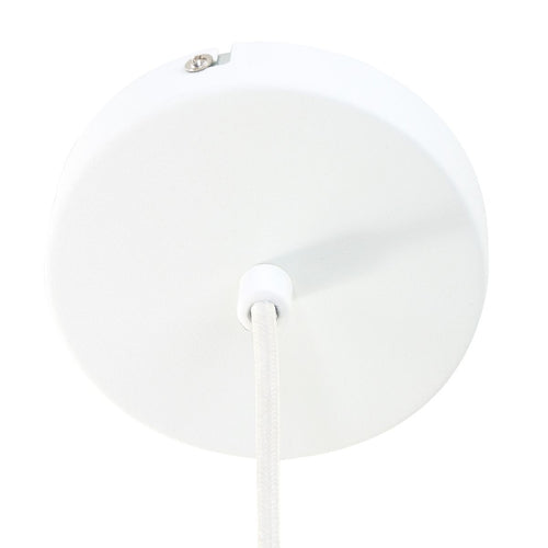 Mexlite hanglamp bjorr - 1 lichts - 45x 170 cm - wit