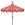Mica Decorations Kelly Parasol met Draagtas - Stokparasol 238 x Ø235 cm - Tuin of Balkonparasol - Polyester, Staal - Oranje