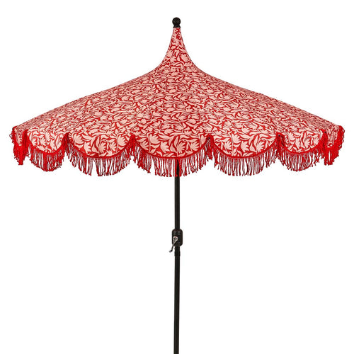 Edelman stokparasol Kelly rood - Ø235 x 238 cm