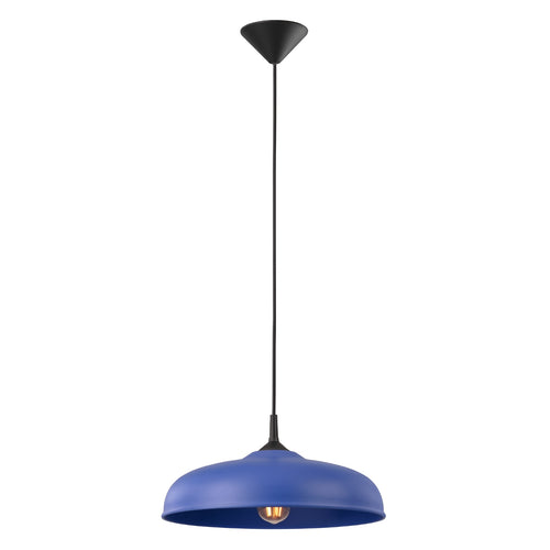 Sollux Lighting Hanglamp GINA ultramarijn - 38x38x74cm