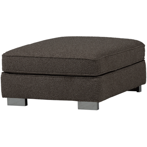 vtwonen hocker Lazy - Bouclé - Antraciet