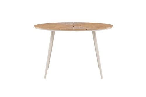 Rebellenclub Ronde Tuintafel Nella - ø120cm - Beige - vtwonen shop