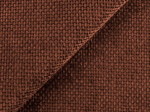 LaMiaSofa Tweezits modulaire bank Sanremo - chenille stof - terracotta - 190x96x70