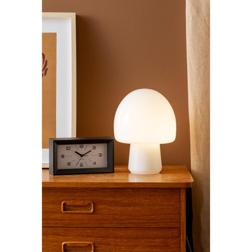 Leitmotiv tafellamp Gozar - wit - Ø20cm