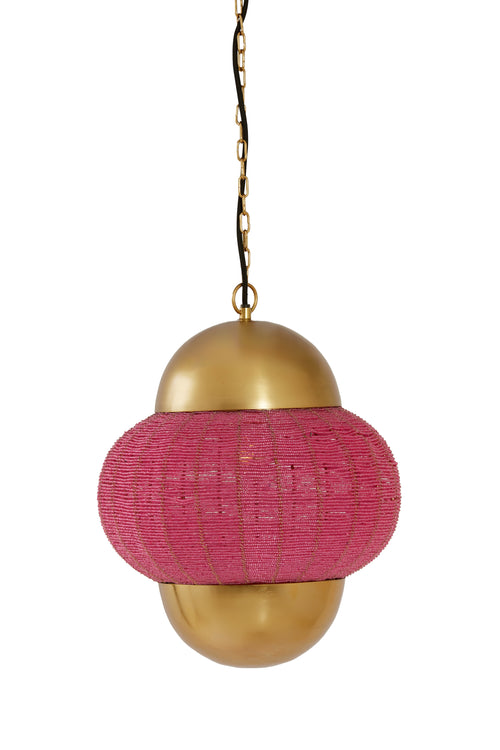 Light & Living hanglamp CETARA - Ø33x38cm - roze - vtwonen shop