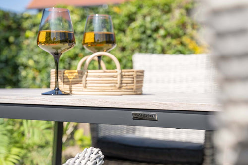 5-delige tuinset Dido tuinstoelen zwart - Vigo tafel - vtwonen shop