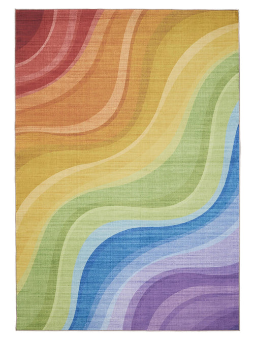 benuta wasbaar vloerkleed George - veelkleurig - 300x400 cm