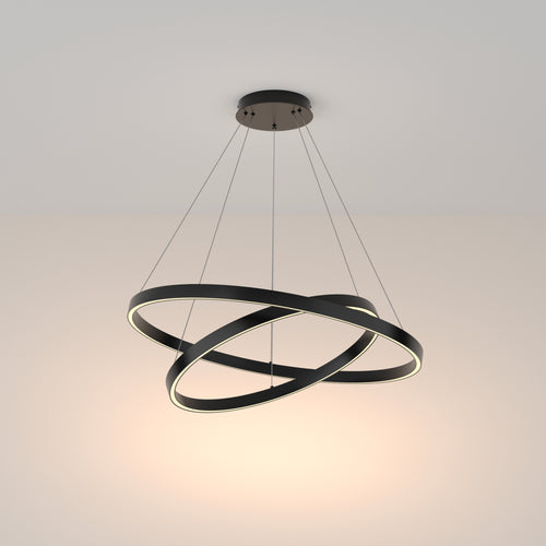 Maytoni - Hanglamp Rim - Zwart - Ø80 - vtwonen shop