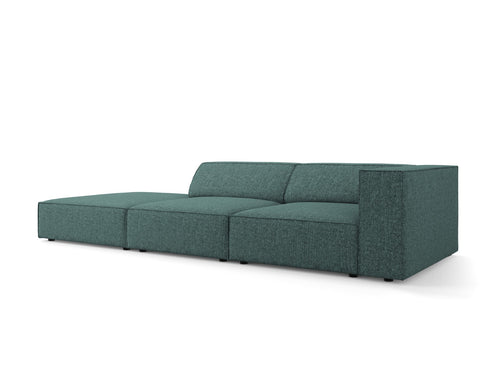 Cosmopolitan Design linker bank Arendal 4-zits, chenille, olie - 102x262x70cm