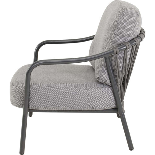 Lesli Living bistrostoel Durban - grijs - 71x79x75cm