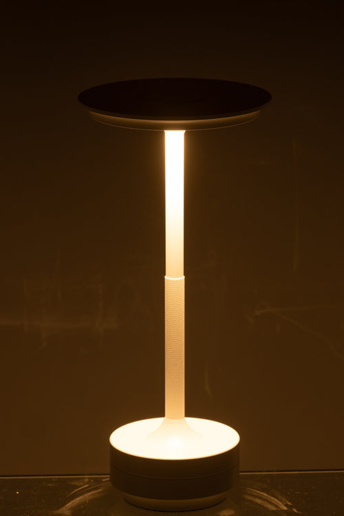 J-Line lamp Touch - kunststof - wit - LED - vtwonen shop