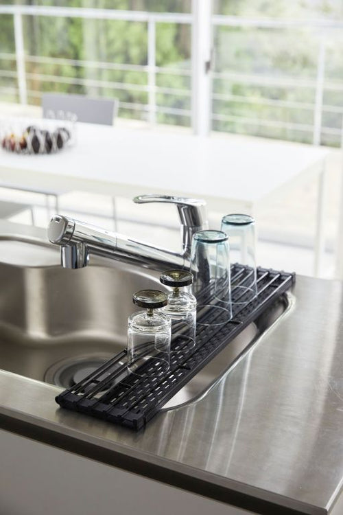 Yamazaki Afdruipmat Opvouwbaar - Tower - Zwart