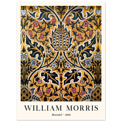 Artfulprints  William Morris - Brocatel 1888   poster 30x40 cm - vtwonen shop