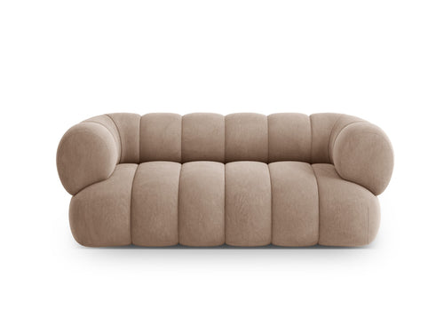 Cosmopolitan Design Bank Koge 2-zits, flueel donkerbeige - 95x180x70cm