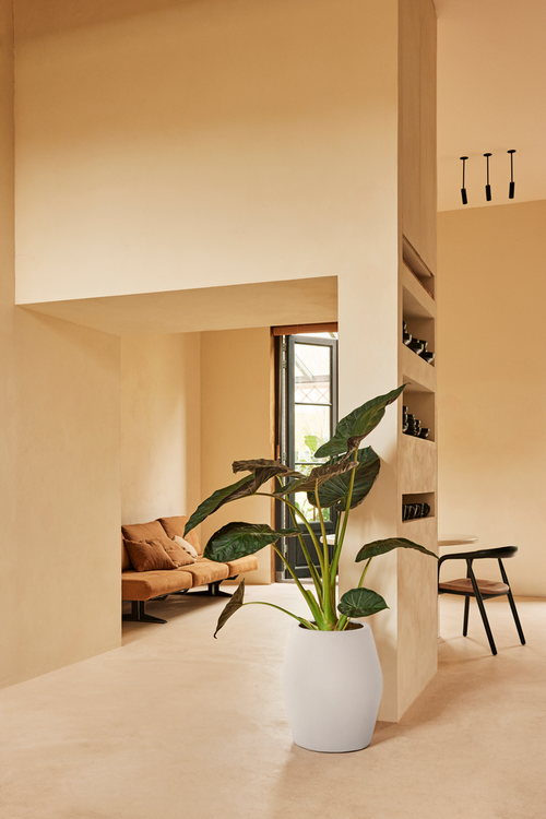 elho june split high 46 linnen wit | Bloempot |Premium statementdesign