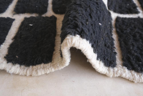 AFK Living vloerkleed Berber - handgemaakt - Wol - 200 cm x 300 cm
