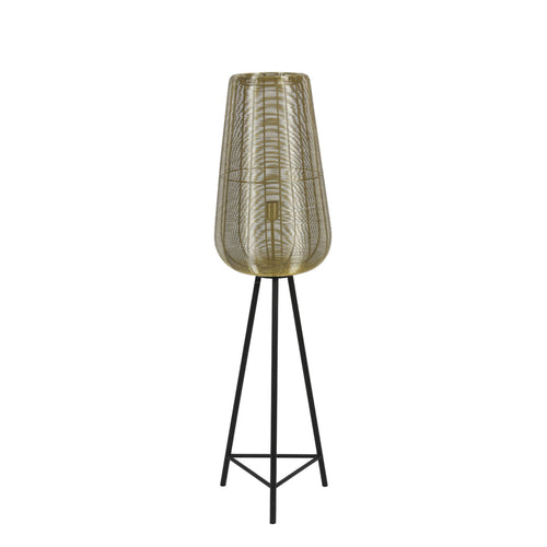 Light & Living vloerlamp Adeta - goud - 37x37x135 cm