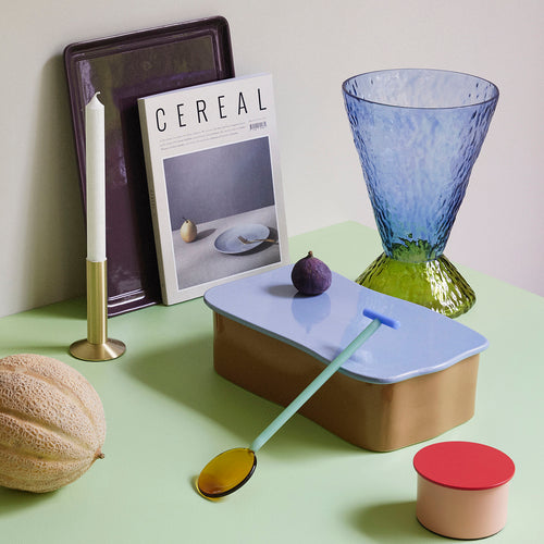 Hübsch vaas Abyss - glas - ø20xh29cm - vtwonen shop