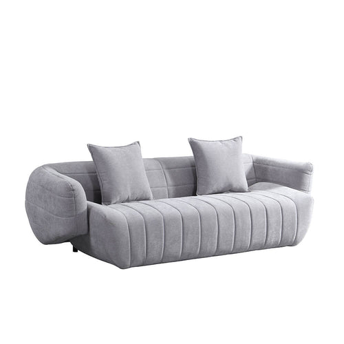 HOME DELUXE comfortbank NORANA grijs - 234 x 80 x 103 cm