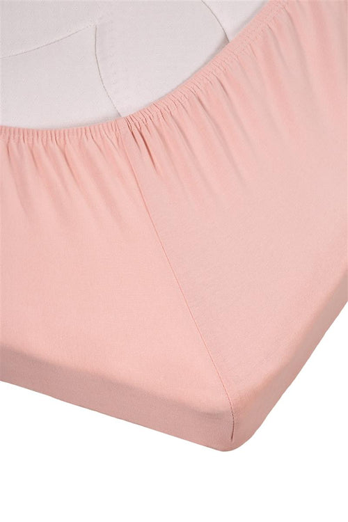 Beddinghouse splittopper hoeslaken BH Jersey Stretch TDS - 200x200/210/220 cm - licht roze - vtwonen shop