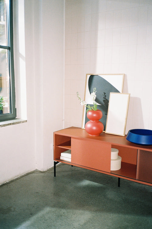 noo.ma MET TV-standaard - Terracotta Blush - vtwonen shop