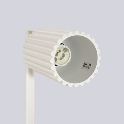 Sollux Lighting Tafellamp KARBON beige - 14,5x19,5x43cm