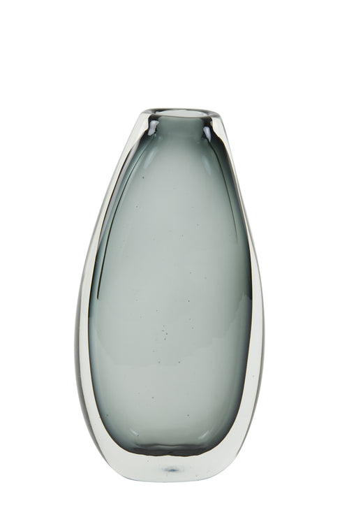 Light & Living vaas CALLA - 17x8x31.5cm - grijs