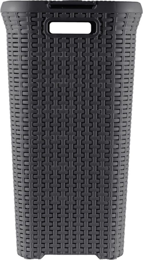 Curver Style Wasmand met Deksel - 60L - Antraciet - vtwonen shop