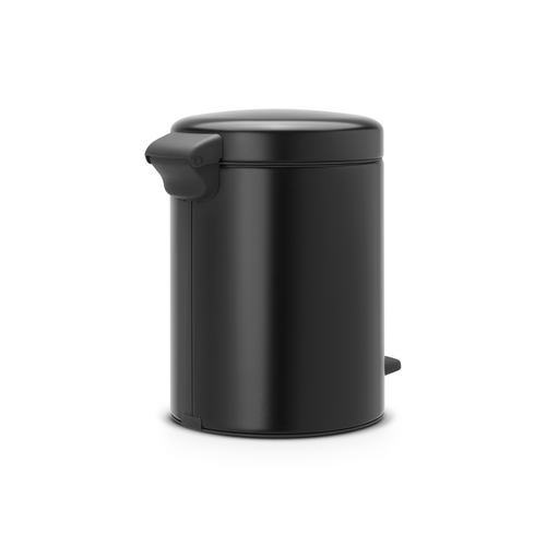 Brabantia NewIcon Pedaalemmer, 5 liter, kunststof binnenemmer - Matt Black