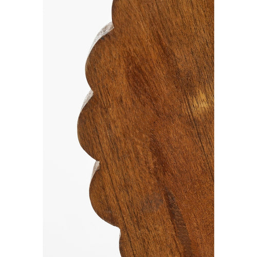 Mica Decorations Petra Woondecoratie - L39 x B21 x H8 cm - Mangohout - Bruin