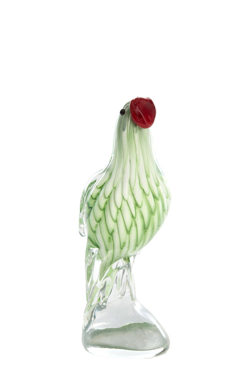 Light & Living ornament PARROT - 9x6.5x20cm - groen
