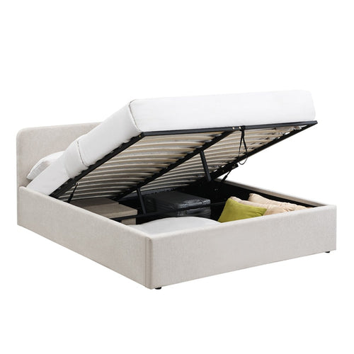 Calicosy - Opbergbed LIOR - grijs 205x150x88 cm
