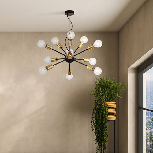 Maytoni - Hanglamp Jackson - Zwart - Ø75 - vtwonen shop