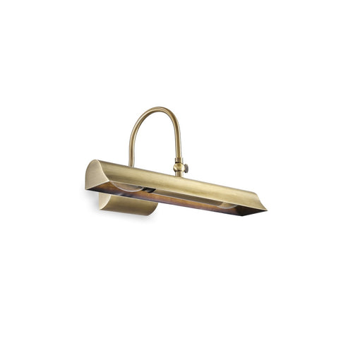 Ideal Lux Retro' - Wandlamp 2 lichts messing, E14