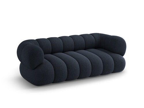 Cosmopolitan Design Bank Koge 3-zits, chenille marineblauw - 95x210x70cm