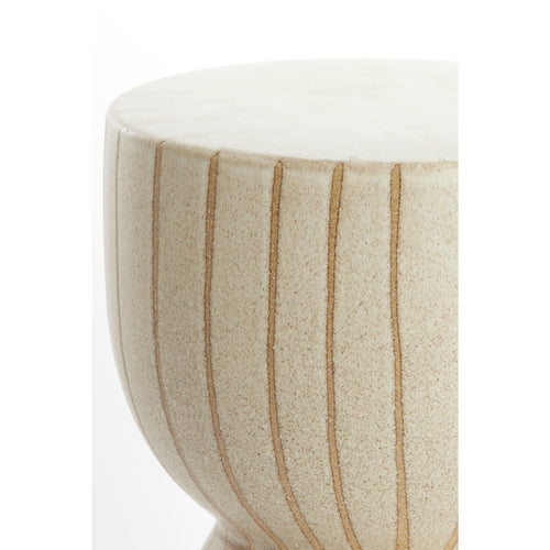 Light & Living bijzettafel Finca - bruin - Ø28.5cm - vtwonen shop