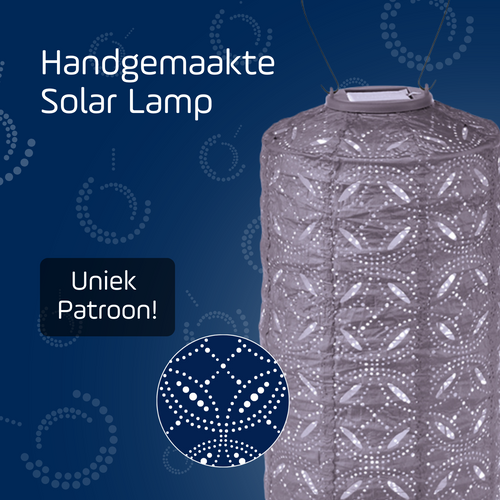 Lumiz solar lampion - boedapest set - 3 stuks - vtwonen shop
