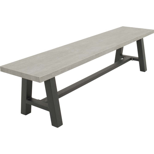 Lesli Living loveseat Fresco - grijs - 180x40x45cm
