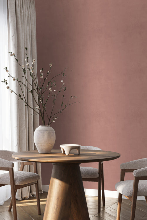 Origin Wallcoverings behang betonlook terracotta roze - 50 x 900 cm - 348074 - vtwonen shop