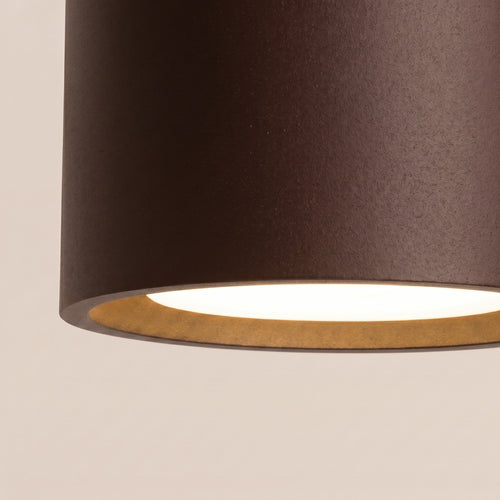 Sollux Lighting Plafondlamp MODO 1 bruin Gx53 - 10x10x6cm