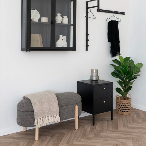 Artichok Ivory Plaid Beige Met Franjes - 180 x 130 cm