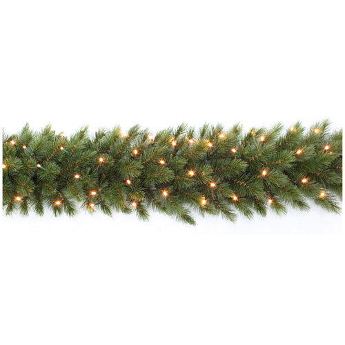 Triumph Tree Forest Frosted Guirlande met LED Verlichting - L180 cm - Groen