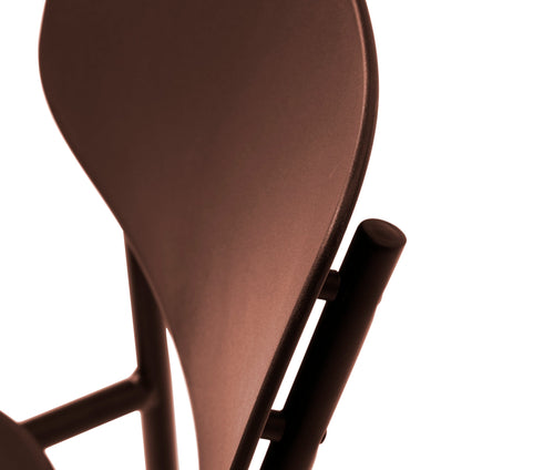 Rebellenclub Eetkamerstoel Strom - Set van 4 - Terracotta - vtwonen shop