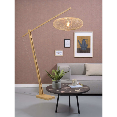 GOOD&MOJO vloerlamp Cango - bruin - Ø60cm - vtwonen shop