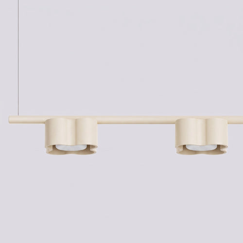 Sollux Lighting Kroonluchter OVIO 4 beige Gx53 - 122x12x208cm